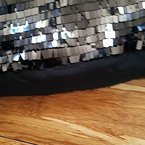 Gorgeous Black Sequin Skirt - Picture 4 of 8